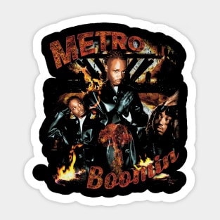 Metro Boomin Retro Sticker